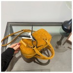 Maillard suede bowling all-match handbag shoulder bag