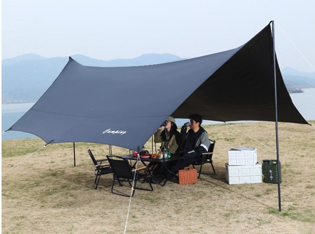 Vinyl canopy tent outdoor