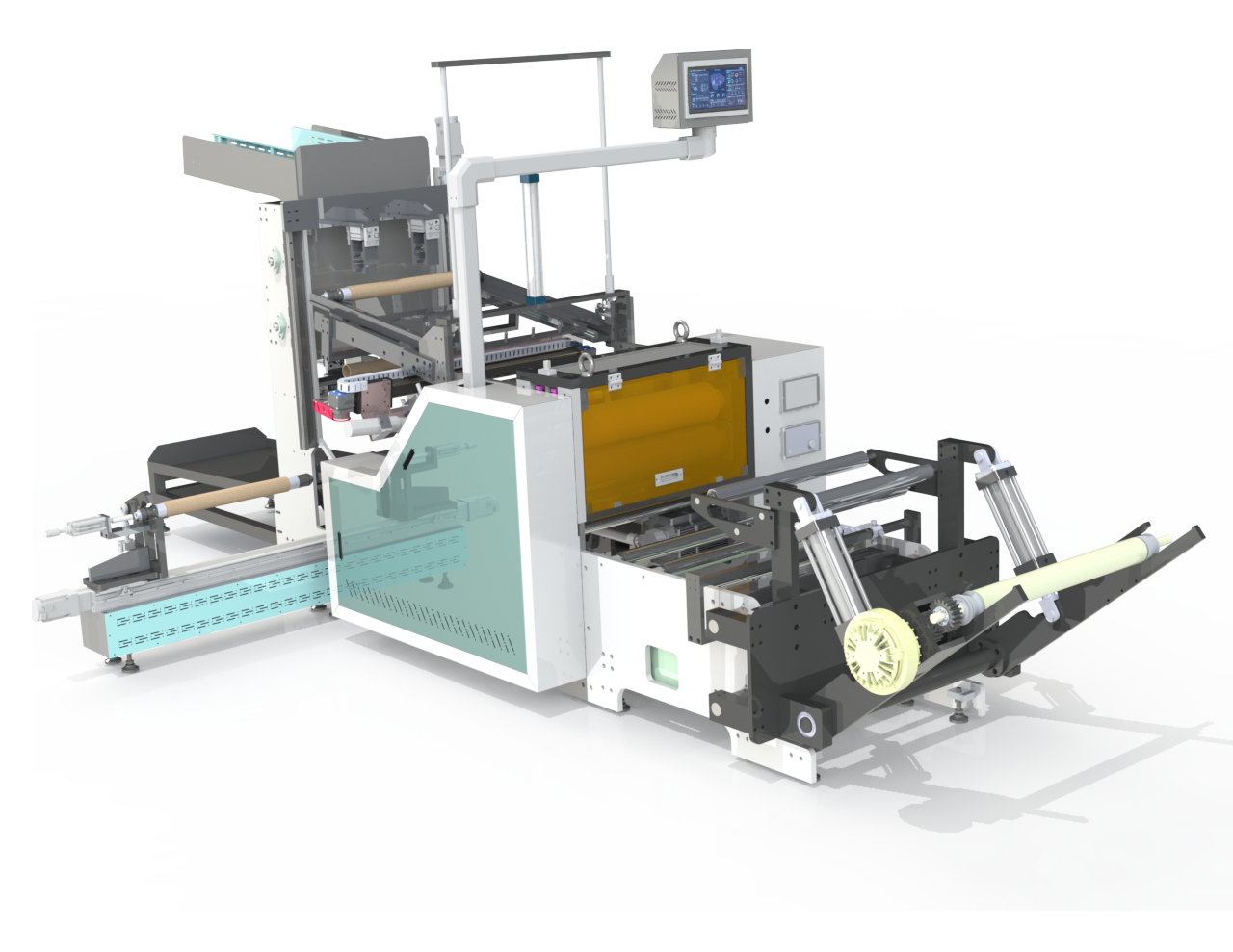 Automatic honeycomb paper die-cutting machine