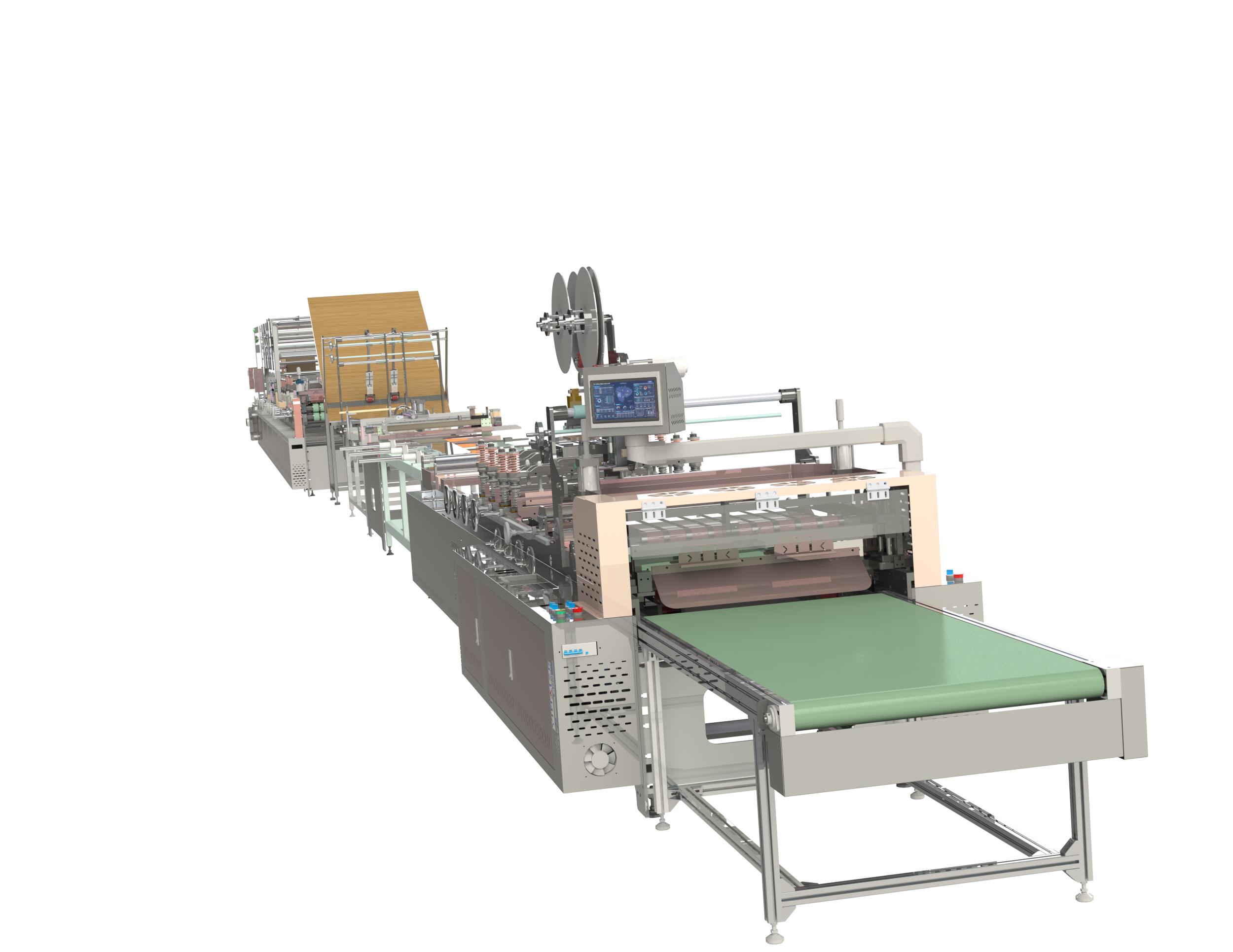 Yinaier Honeycomb paper bag making machine