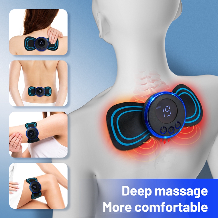 Mini body massage patches