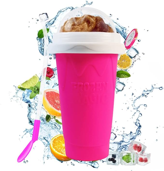 Slushie Making Cup, Magic Quick Freeze Smoothie Cup,