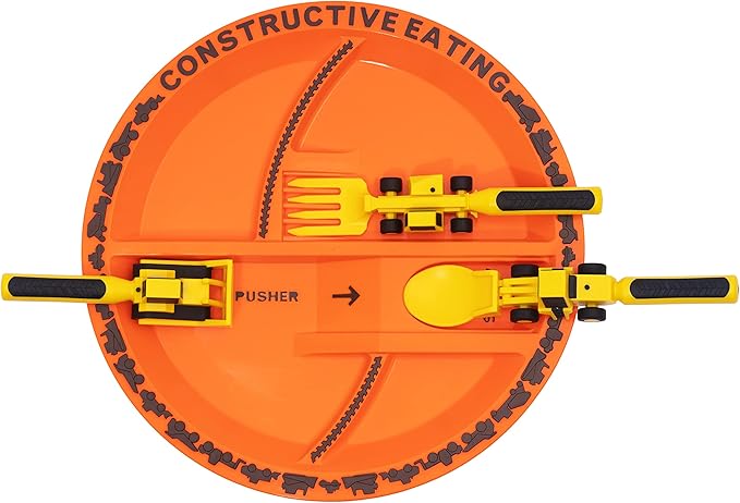 Constructive Plates & Cutlery Set