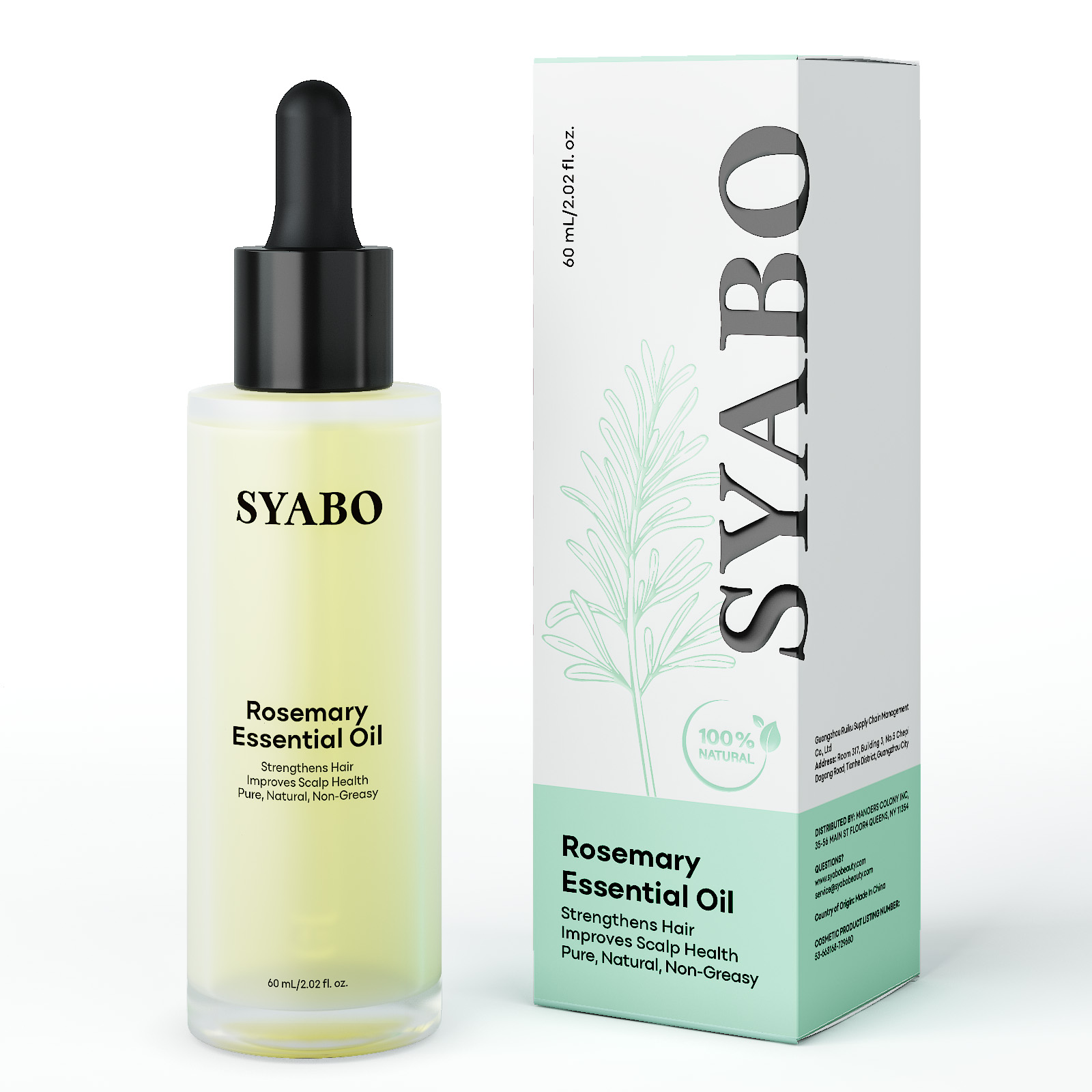 SYABO rosemary hair care essential oil