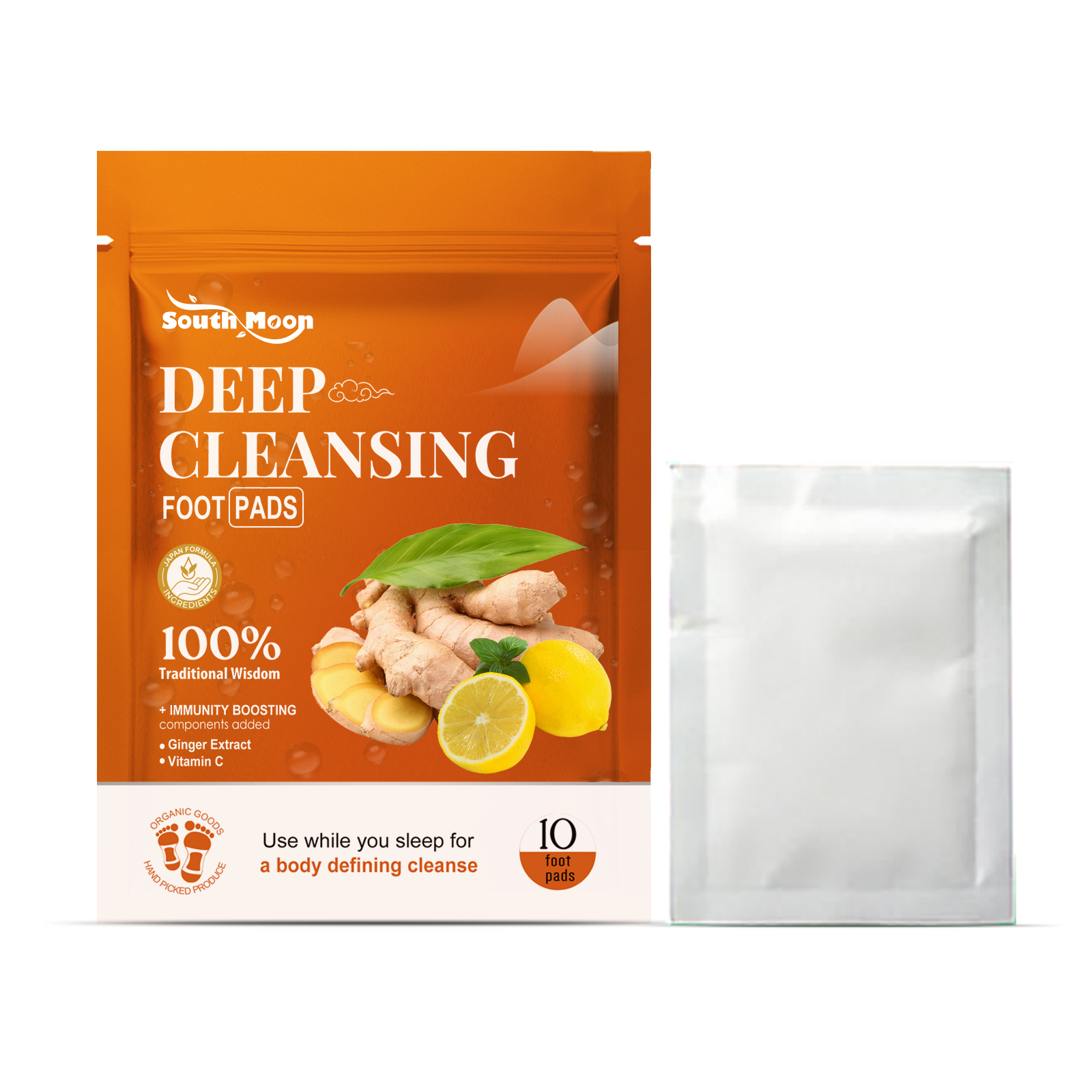 Ginger deep cleansing foot patch