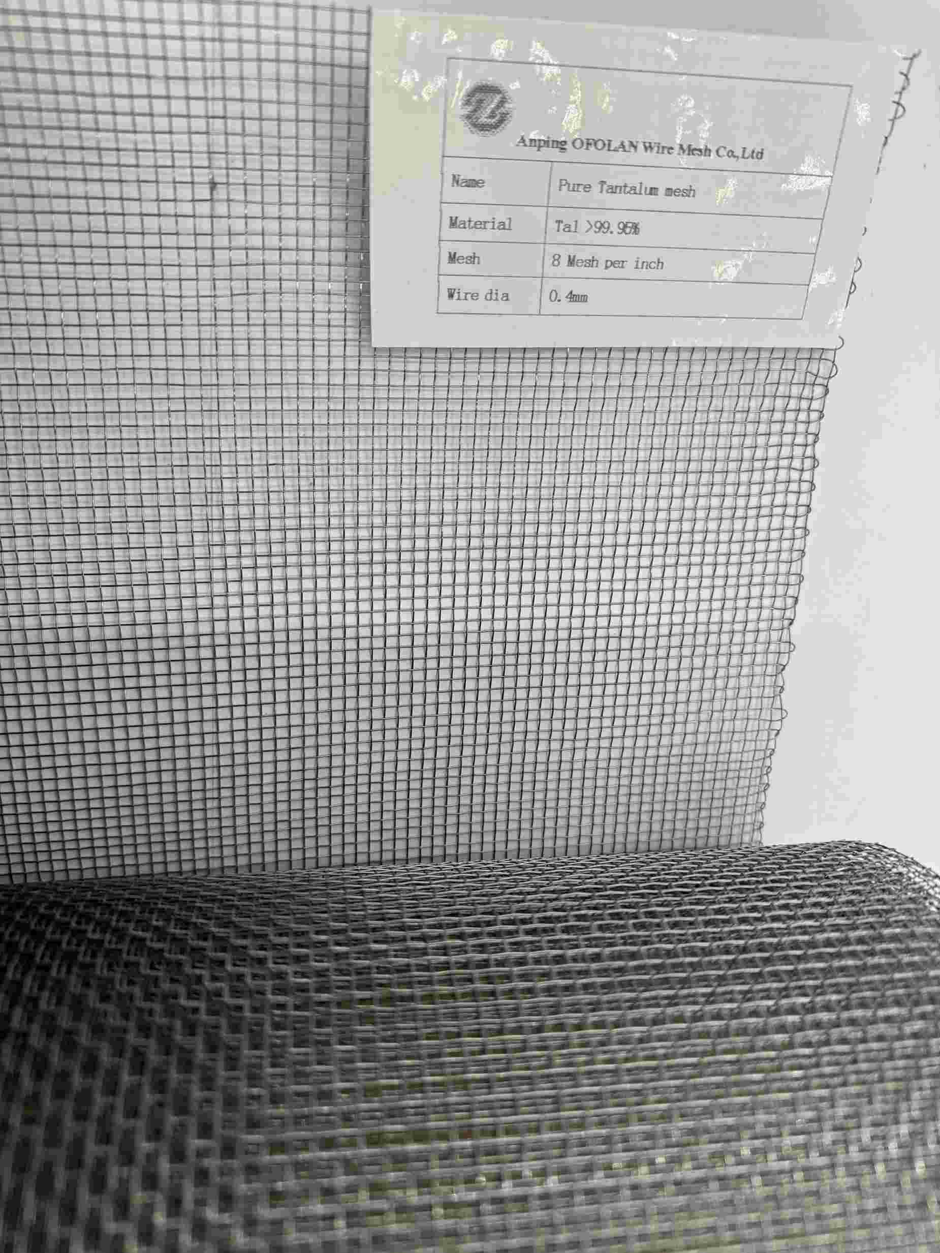Tantalum Wire Mesh: High-Purity, Durable & Tailored to Your Requirements