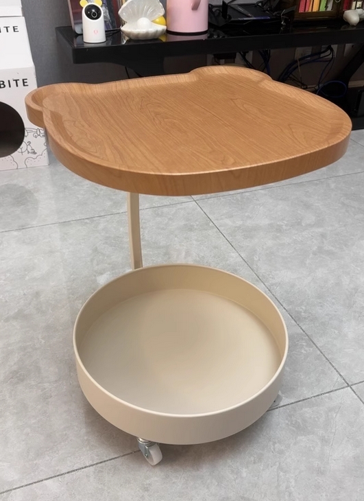 Small table for snacks and tea
