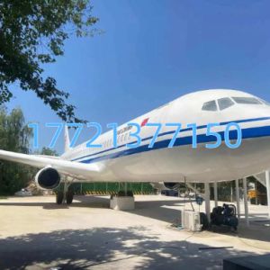 C919 Domestic Large Aircraft Simulation Model, Metal Frame, Durable Outdoor Display Version