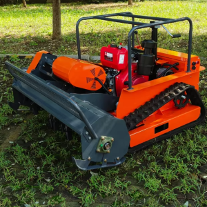 고출력 산업용 4행정 원격 제어 오프로드 잔디 깎기 크롤러 디자인 디젤 엔진, 과수원 및 산용