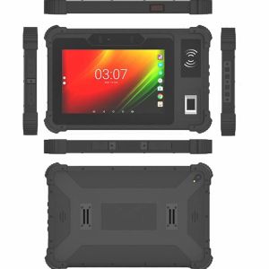 最便宜的工廠 8 吋 Android 防護級平板 八核 搭載 Google 移動服務GMS 二維條碼掃描器、NFC、RJ45 端口、RS232 接口、RFID 防護級平板電腦