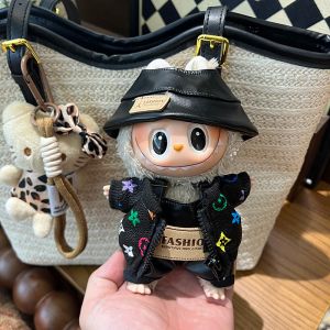 與17厘米 Labubu 公仔相容，適用於第一代／第二代／第三代公仔服裝，僅含服裝套裝