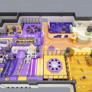 Оборудование для игровых площадок внутри помещений