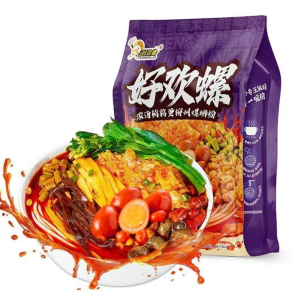 Haohuanluo 螺螄粉 370克 | 超辣及超臭，正宗柳州特產，附鵪鶉蛋及濃郁高湯，整箱批發