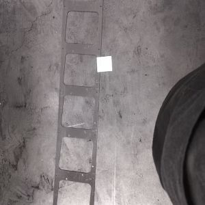 좁은 상단 흑연 보트 플레이트