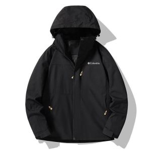 Columbia Men s Shell Jacket | New Spring Fall/Winter Waterproof & Windproof Outdoor Hiking Jacket | Unisex Hooded Mountain Coat