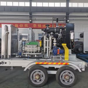 Bomba de trabajo de chorro de agua a alta presión para condensadores