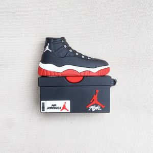 藍牙矽膠保護殼 街頭風格球鞋盒 AirPods 保護殼，兼容 AirPods Pro第一代/第二代及 AirPods第三代