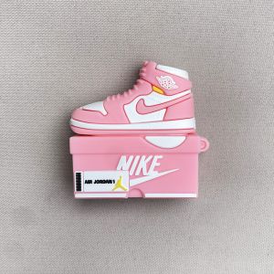 街頭潮流運動鞋盒 AirPods 保護套，兼容 AirPods Pro第一代/第二代及 AirPods第三代，藍牙矽膠保護套