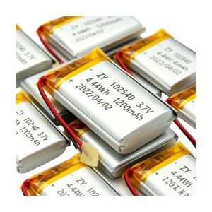 批發 ZonYou 鋰聚合物電池 3.7V 1200mAh，500 次循環壽命，型號 102540，適用於消費性電子產品、電動工具和風扇