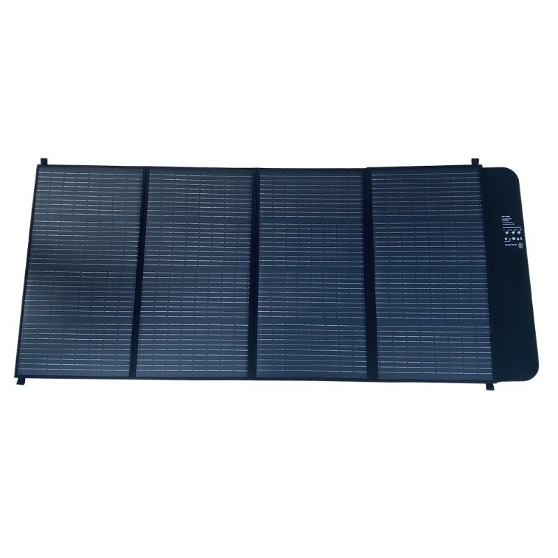 200w Folding Solar Panel Charger Etfe Pet with Usb Type c 5/18v for Camping Power Station Batteries Charging