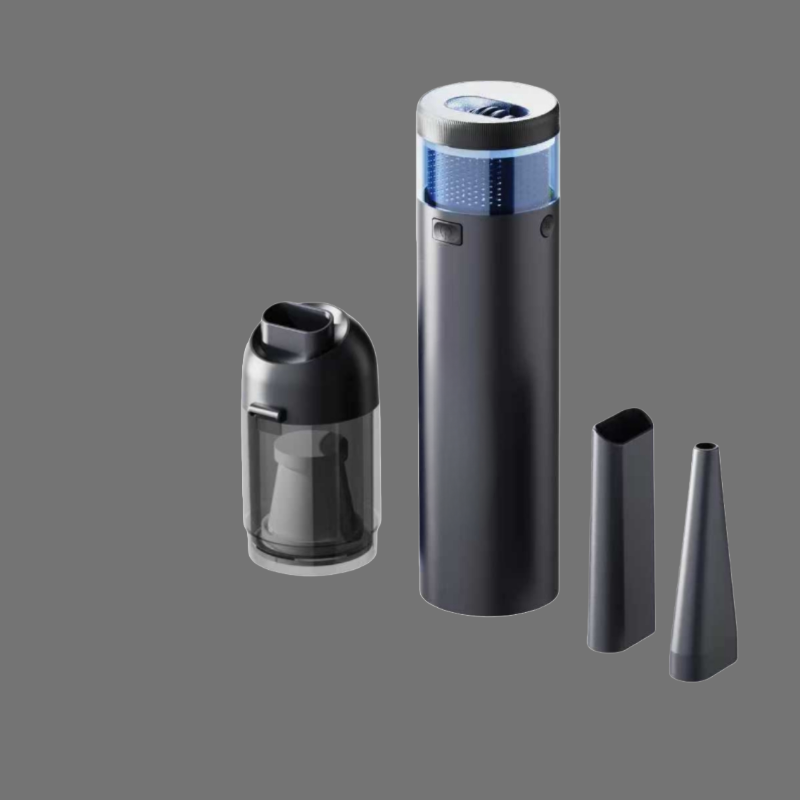 Multifunction Cordless Vacuum cleaner- 12KPa suction, 95W Power, 7.4V,with Inflation, Blowing, and Camping Light Functions