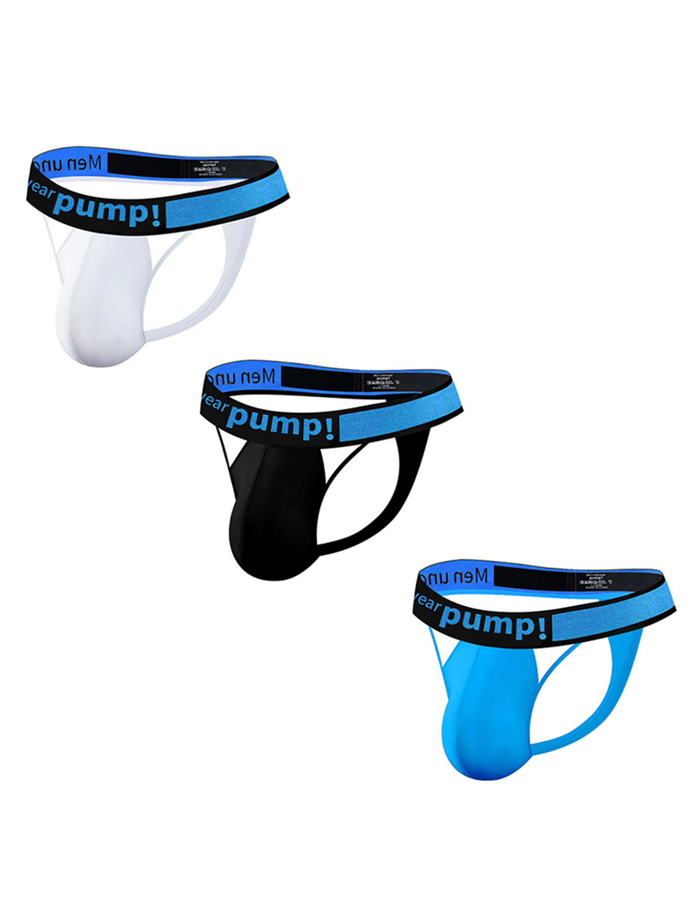 3 PCS  Sexy single mens underwear with European American style sport lifted buttocks free T-Back U convex Modal comfortable men underwear