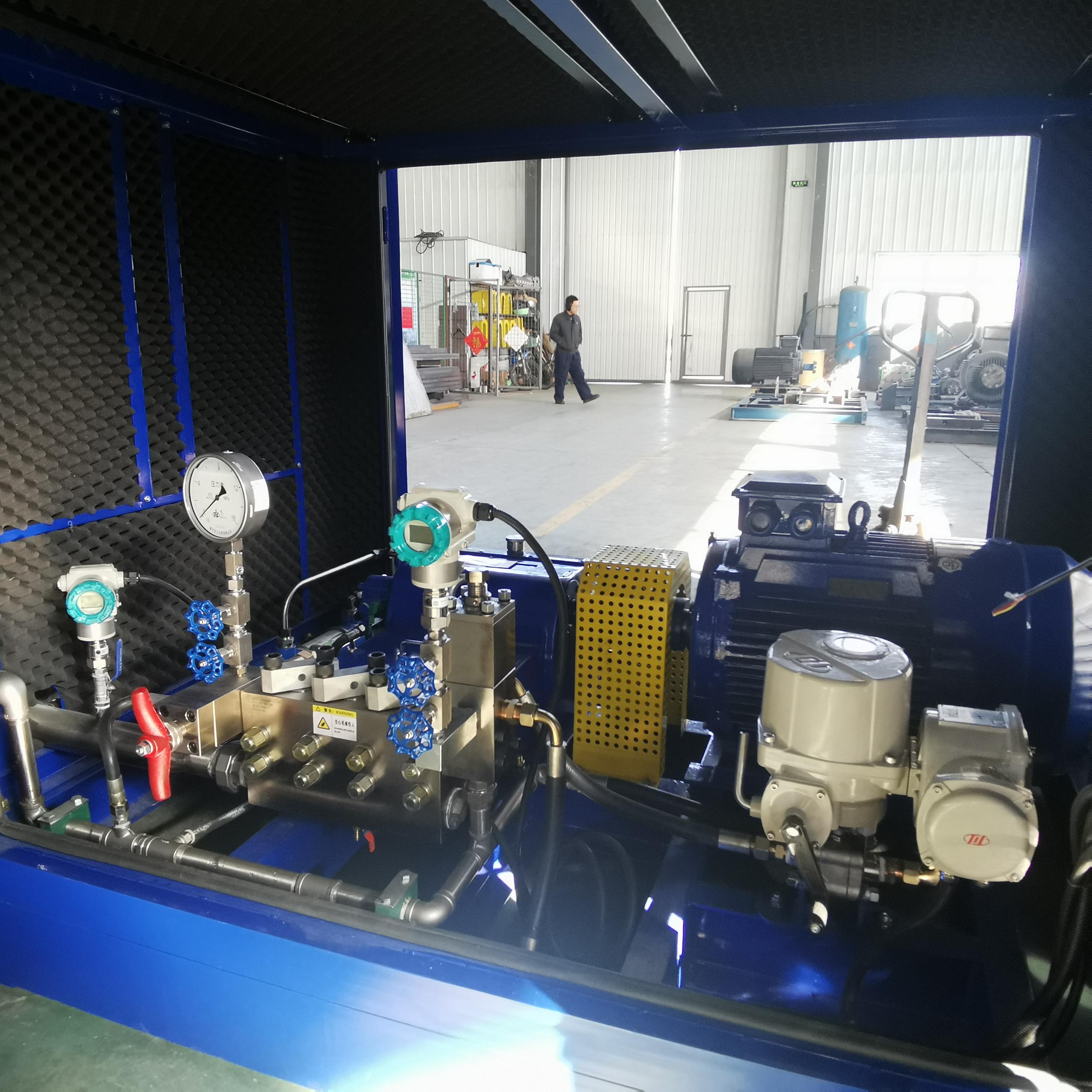 Compact Double lubrication High pressure Industrial Pump