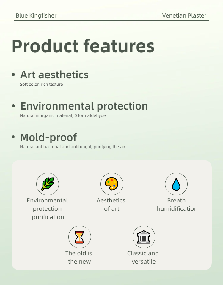 Venetian Plaster for Art Studios - Artistic Texture, Stain-Resistant & Inspirational