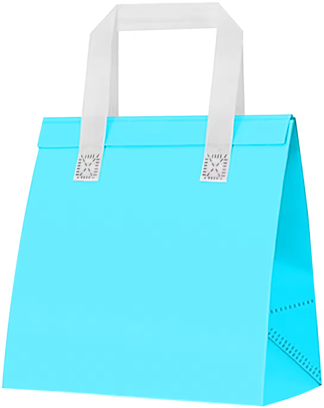 Custom Eco Friendly Reusable Non Woven Take Out Thermal Bag Reusable Recycle Bags Custom Logo Printing Food Aluminum Foil