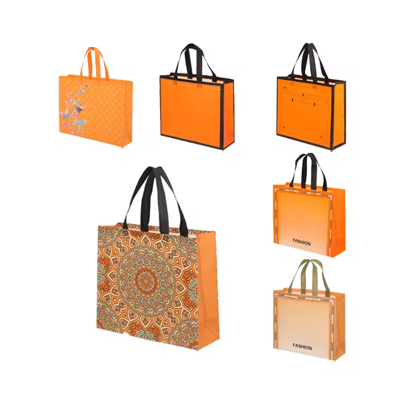 Customized Reusable Non Woven Shopping Tote Bag Wholesale Eco-Friendly Corner With Recyclable Feature Promotion