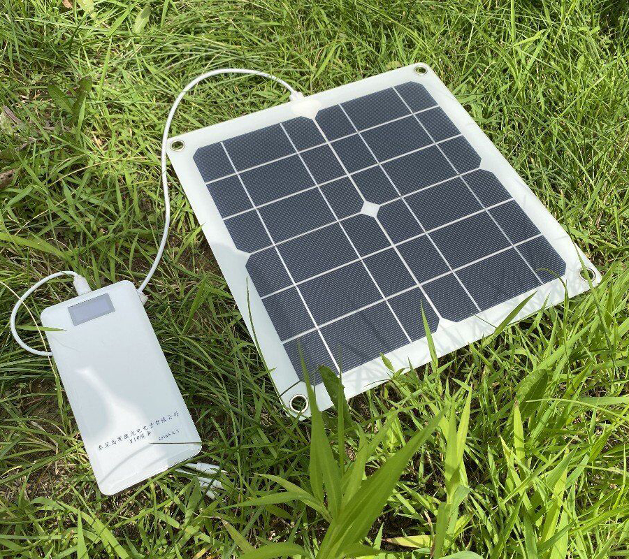 Portable Flexible Mini Mono Small Solar Panel 5W IP65 Waterproof 19% Efficiency for Bag Outdoor