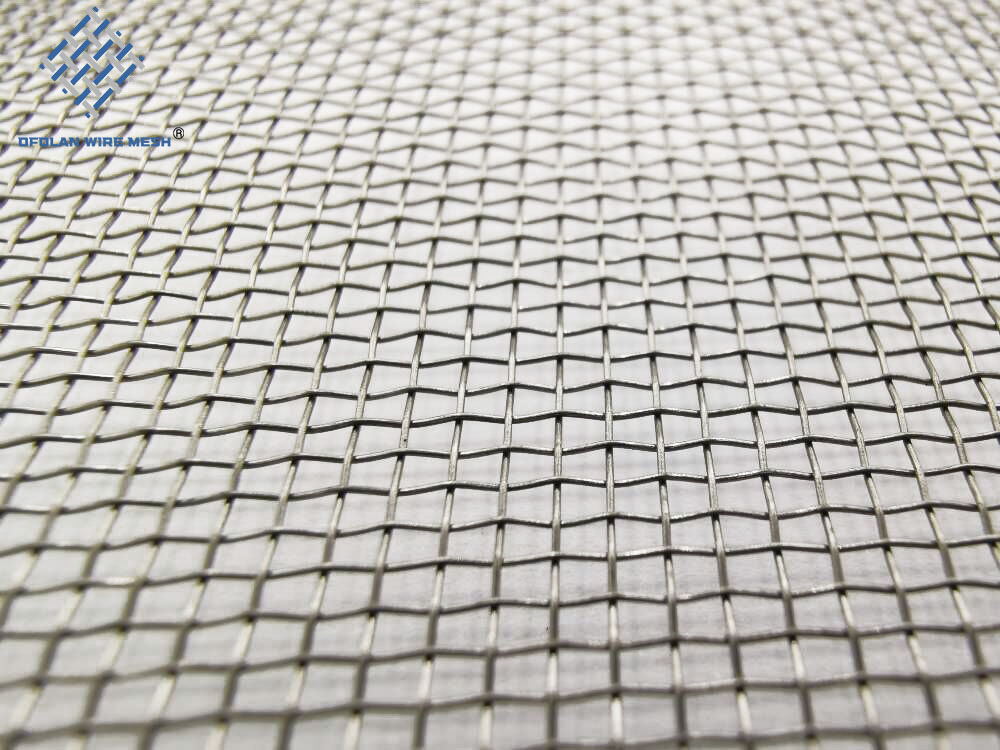 100x1000mm Battery Titanium Mesh with Multiple Mesh Sizes of Electrode mesh Hydrogen Production Titanium Mesh Titanium Wire Mesh