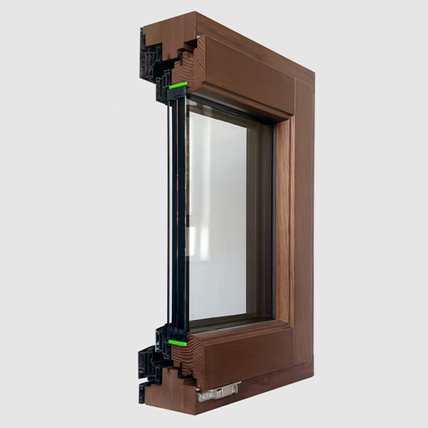 Aluminum clad wooden windows