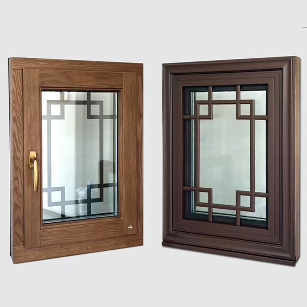 Aluminum clad wooden windows