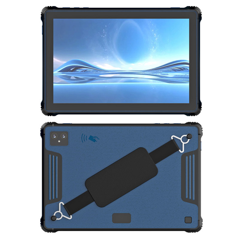Cheapest Factory 10 Inch Qualcomm 5G Android Rugged Tablet PC Rugged Pad With NFC 2D Barcode Reader Car Holder Car Charger