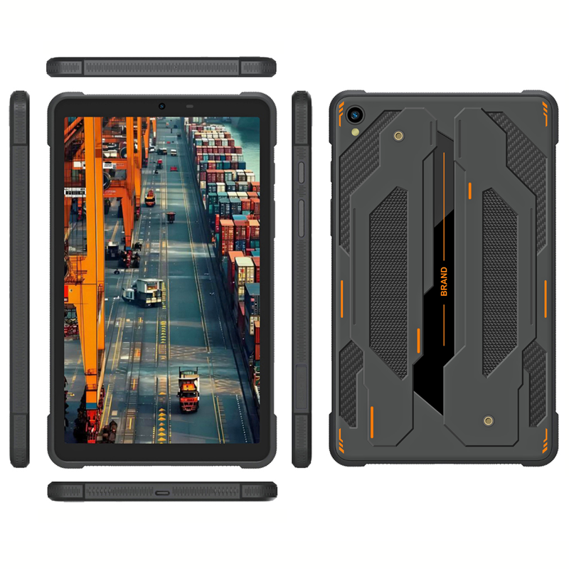 Cheapest Factory 8 Inch IP68 Waterproof Rugged Tablet Android Rugged Tablet with 8+128GB NFC Rugged Tablet PC Waterproof Tablet
