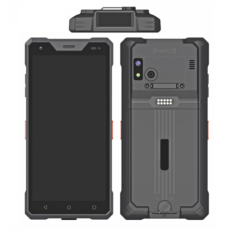 出廠價最低的 5.5 吋 PDA 手持終端，堅固耐用的 PDA 手機，具備 2D 條碼掃描器、NFC 功能的移動終端資料採集 PDA