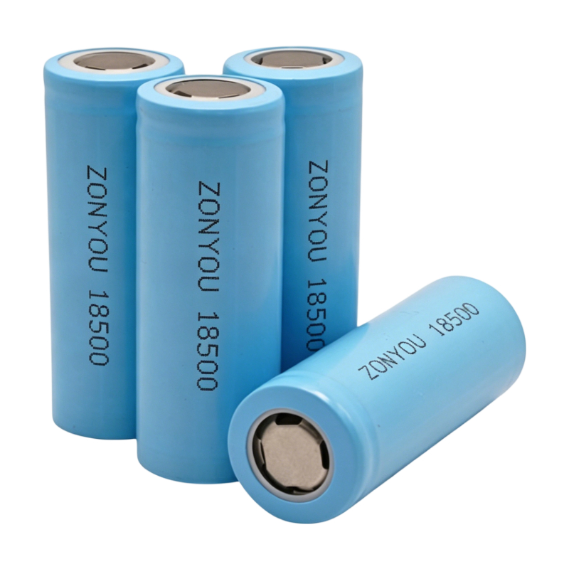 A등급 18500 원통형 셀 1000mAh, 1200mAh, 1500mAh, 1600mAh, 1800mAh, 2000mAh, 2400mAh 3.7V 충전식 리튬 이온 배터리 판매합니다.