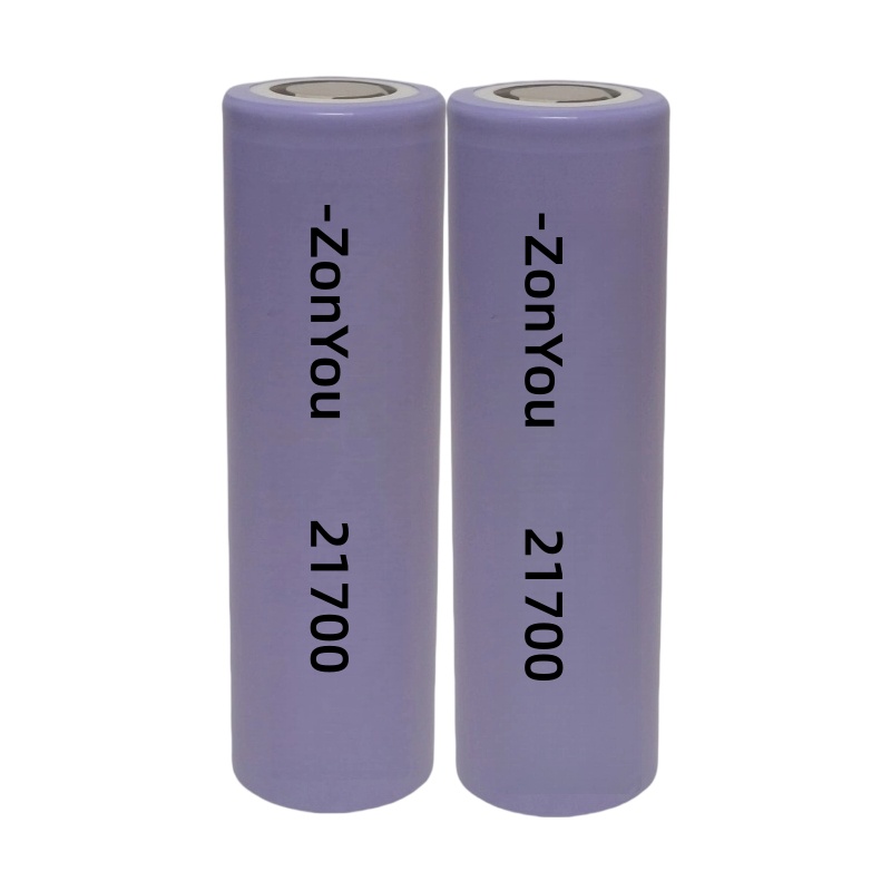 A级电芯21700 4000mAh 4500mAh 5000mAh圆柱形NCM锂离子电池，循环寿命500次，适用于太阳能路灯