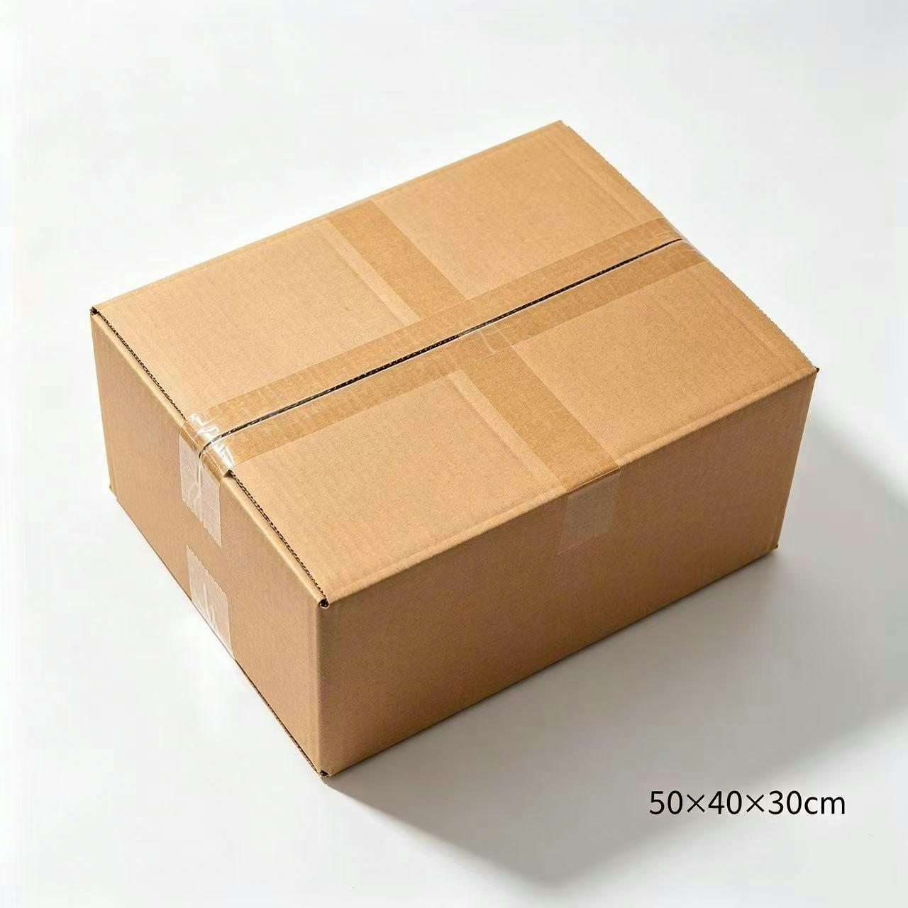 5层BC瓦楞0201开槽纸箱40*30*30/50*40*30可定制尺寸及印刷